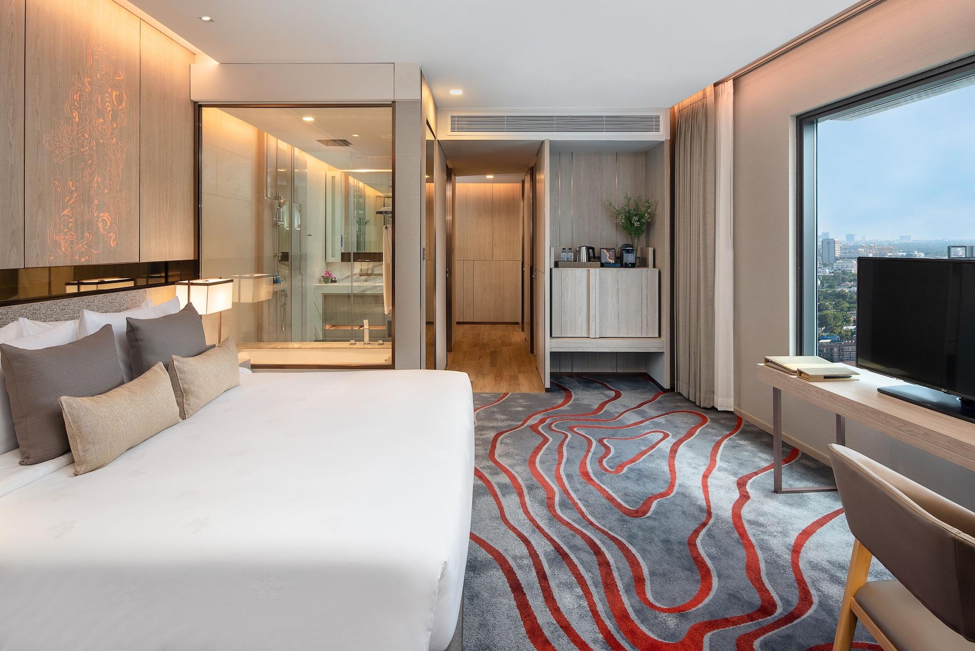 Hotel Nikko Bangkok - SHA Extra Plus Certified Kültér fotó Deluxe Room